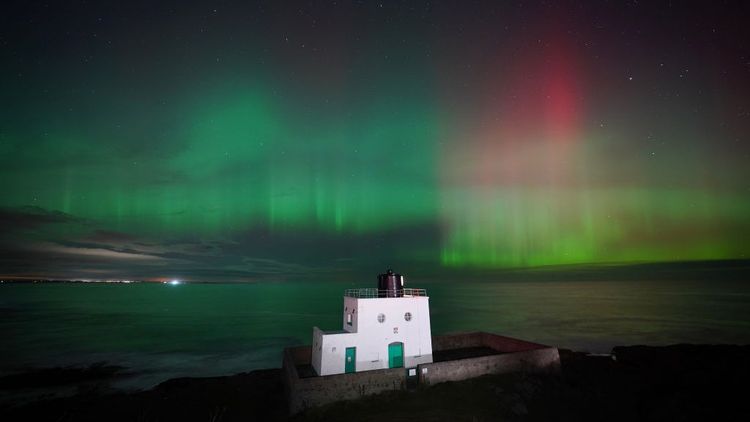 Aurora boreale Italia