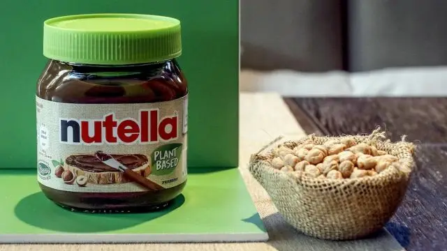 Nutella vegana ingredienti