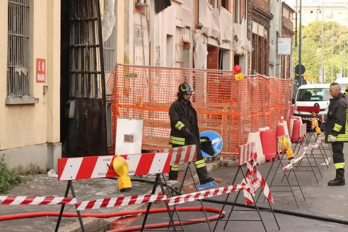 Incendio Milano