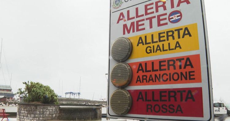 Allerta precipitazioni