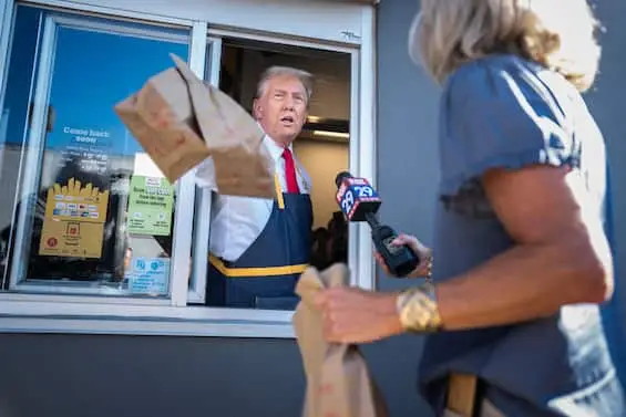 Donald Trump McDonald's