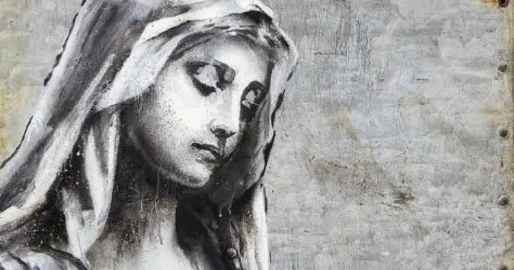 Banksy Madonna con bambino